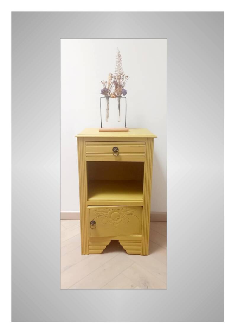Art Deco bedside table