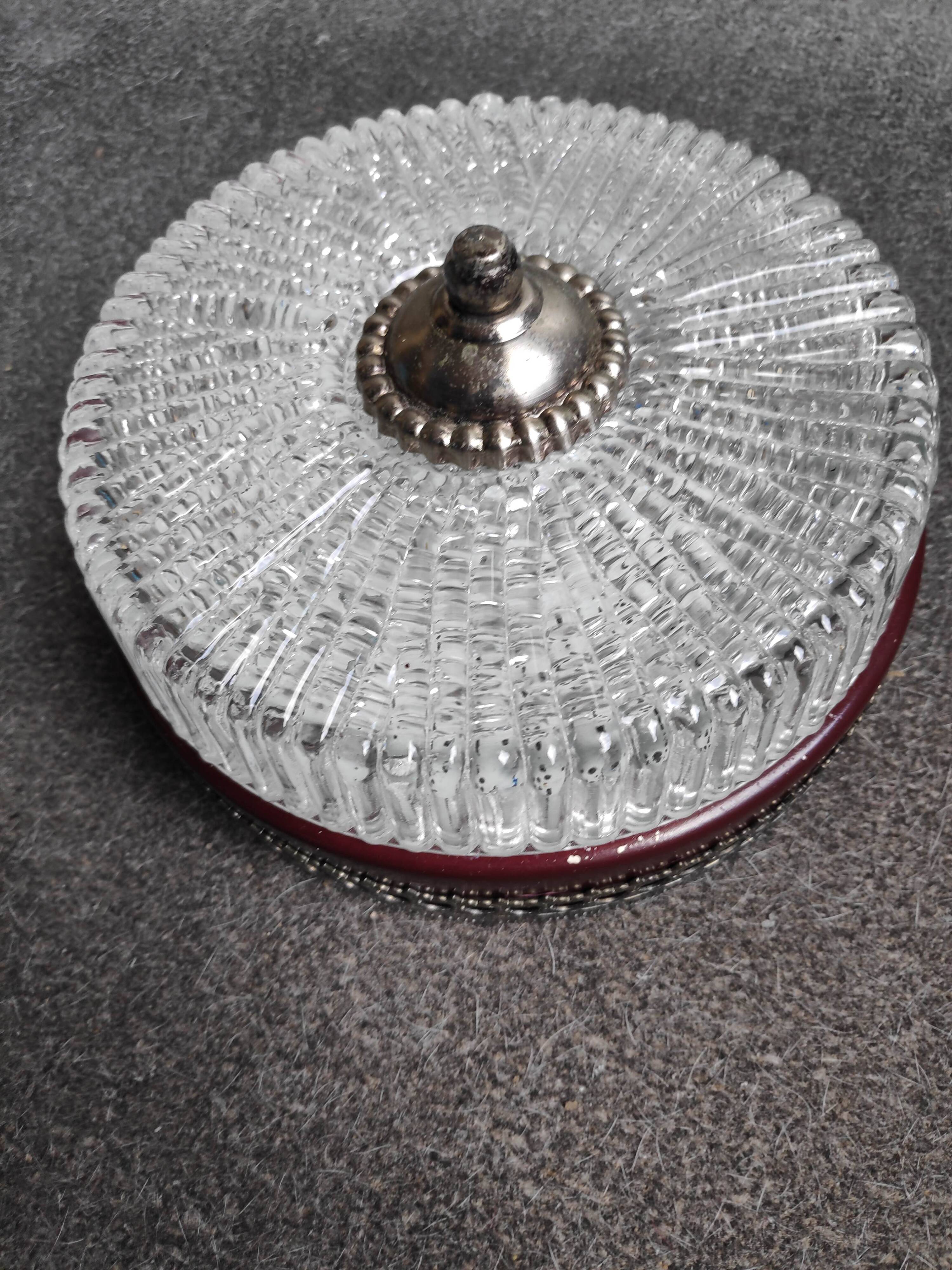 Round glass ceiling light (L-0070)