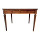 Louis XVI style desk in stained beech, 20th century.