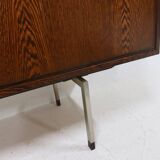 Dutch Minimalist Wenge Wooden Sideboard by Tijsseling 1970s