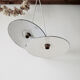 Pair suspensions enamelled sheet metal