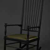 Rocking chair by Gemla, design by Karl Axel Adolfsson, Sweden, 1960s