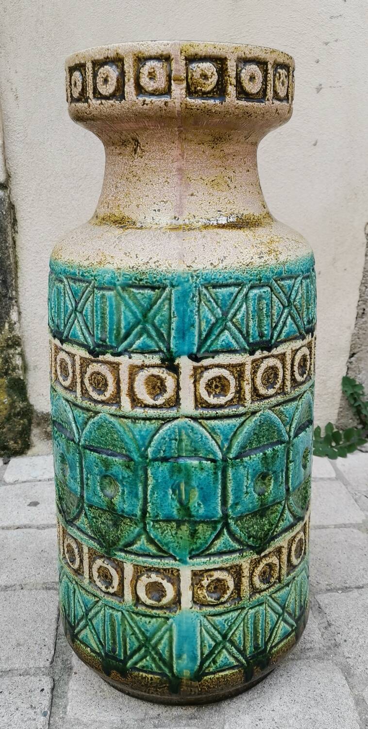Vase, umbrella stand, Bay keramik