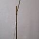 Mid century 360 deg. swing and height adjustable brass floor lamp, 1950s