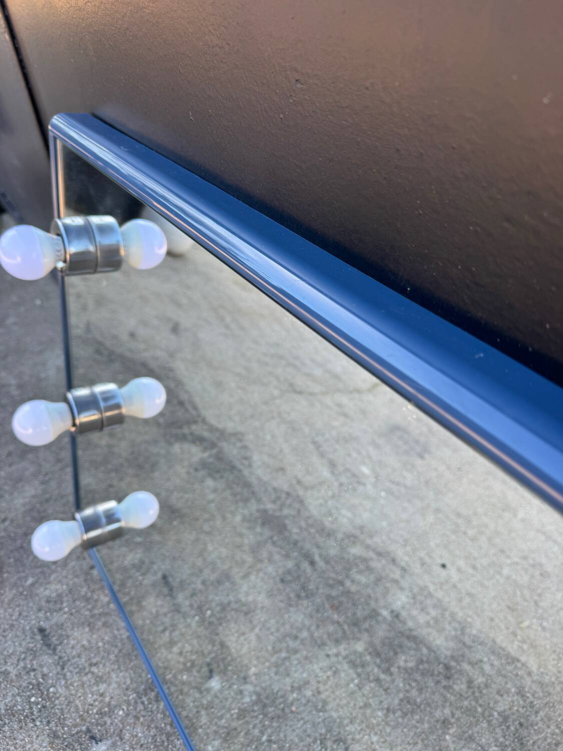 Illuminated mirror Gedy, Italy 1970s