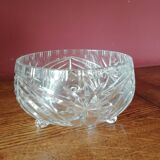 Set of decanters and other crystals