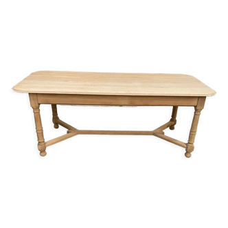 Farmhouse table stripped and restored