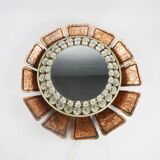 Illuminated mirror, Germany, 1970s