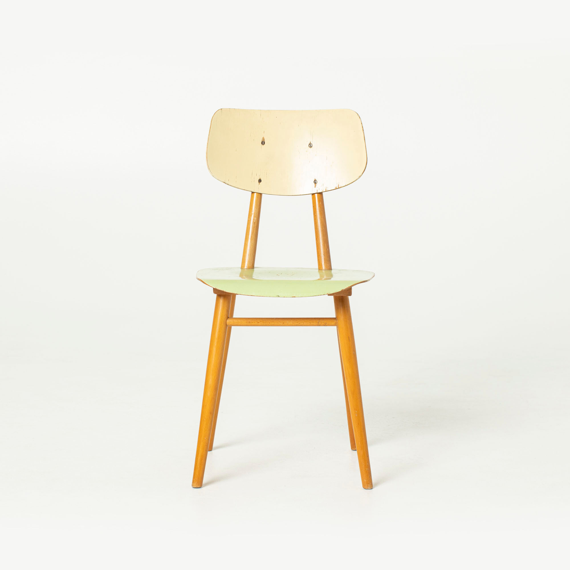Set of 4 dining chairs by TON, Czechoslovakia, 1960s