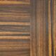 Vintage side table in rosewood & bronze – 1960s