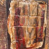 Painting "Study on Vegetable Paper" - 40 x 52 cm