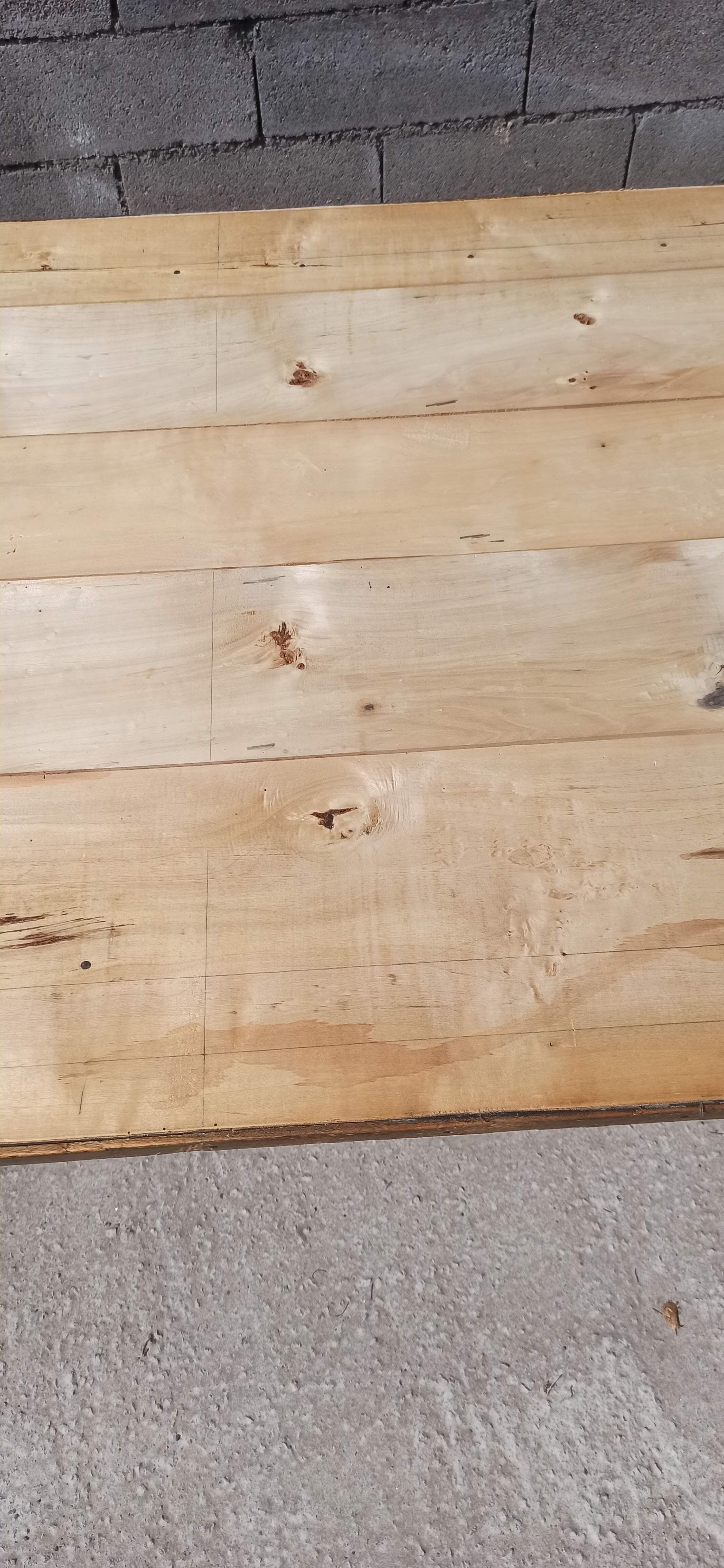 Large farmhouse table beautiful depth