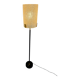 Old metal and persplex floor lamp, French design, vintage 60s