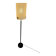 Old metal and persplex floor lamp, French design, vintage 60s
