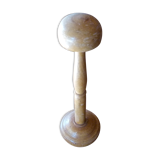 Old wooden hat door turned