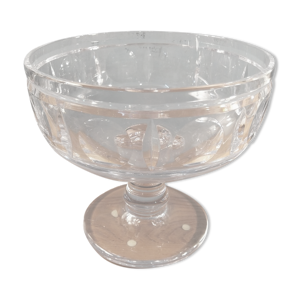 coupe à fruits en cristal