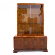 Polish Art Deco display cabinet, circa 1930.