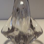 purple crystal centerpiece