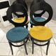Set of 4 Baumann Bistro chairs, Mouette model, vintage 1970
