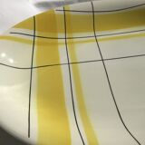 Dish oval Salins yellow tiles Montreal