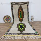 Handcrafted Moroccan Berber Rug 217 X 88