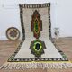 Handcrafted Moroccan Berber Rug 217 X 88