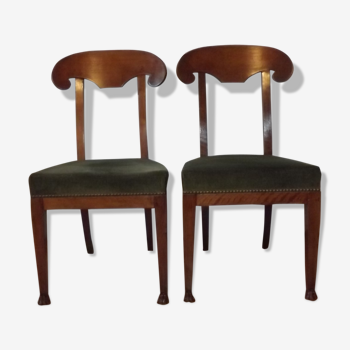 2 Directoire chairs