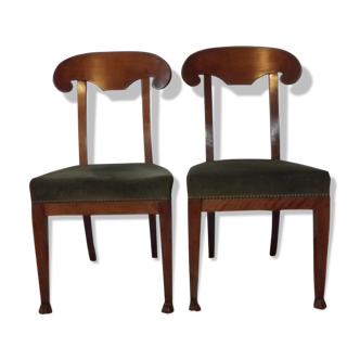 2 Directoire chairs