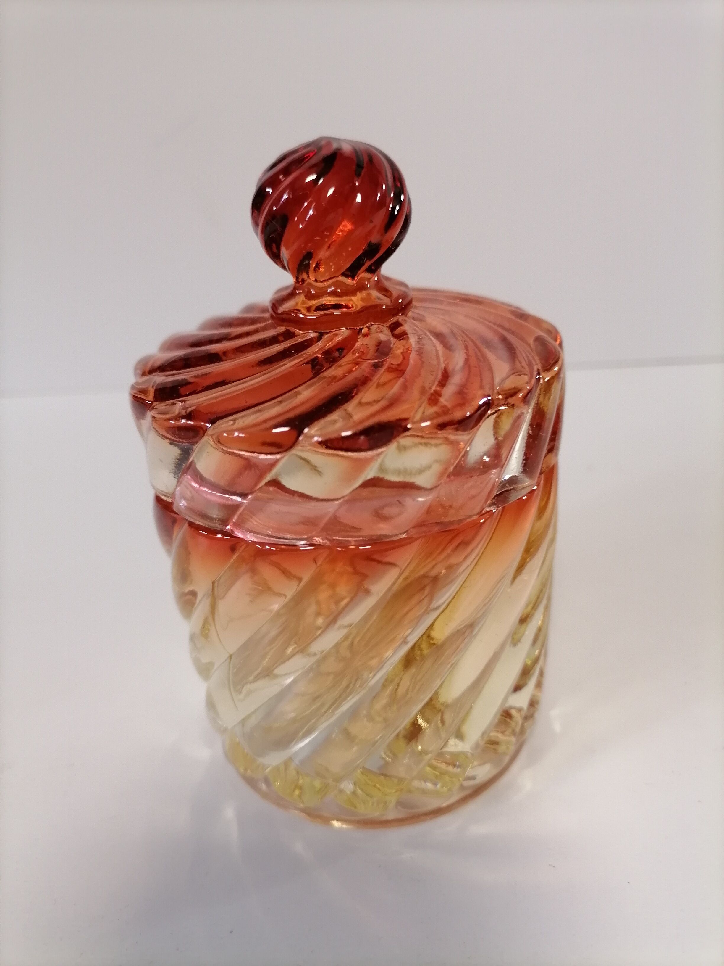 glass jar powder bottle