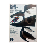 Original Polish poster 1963 Andrei Tarkovski polish poster vintage Lenica