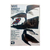 Original Polish poster 1963 Andrei Tarkovski polish poster vintage Lenica