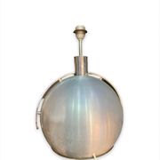 Lampe moderniste en acier brossé circa 1960-1970, Kappa