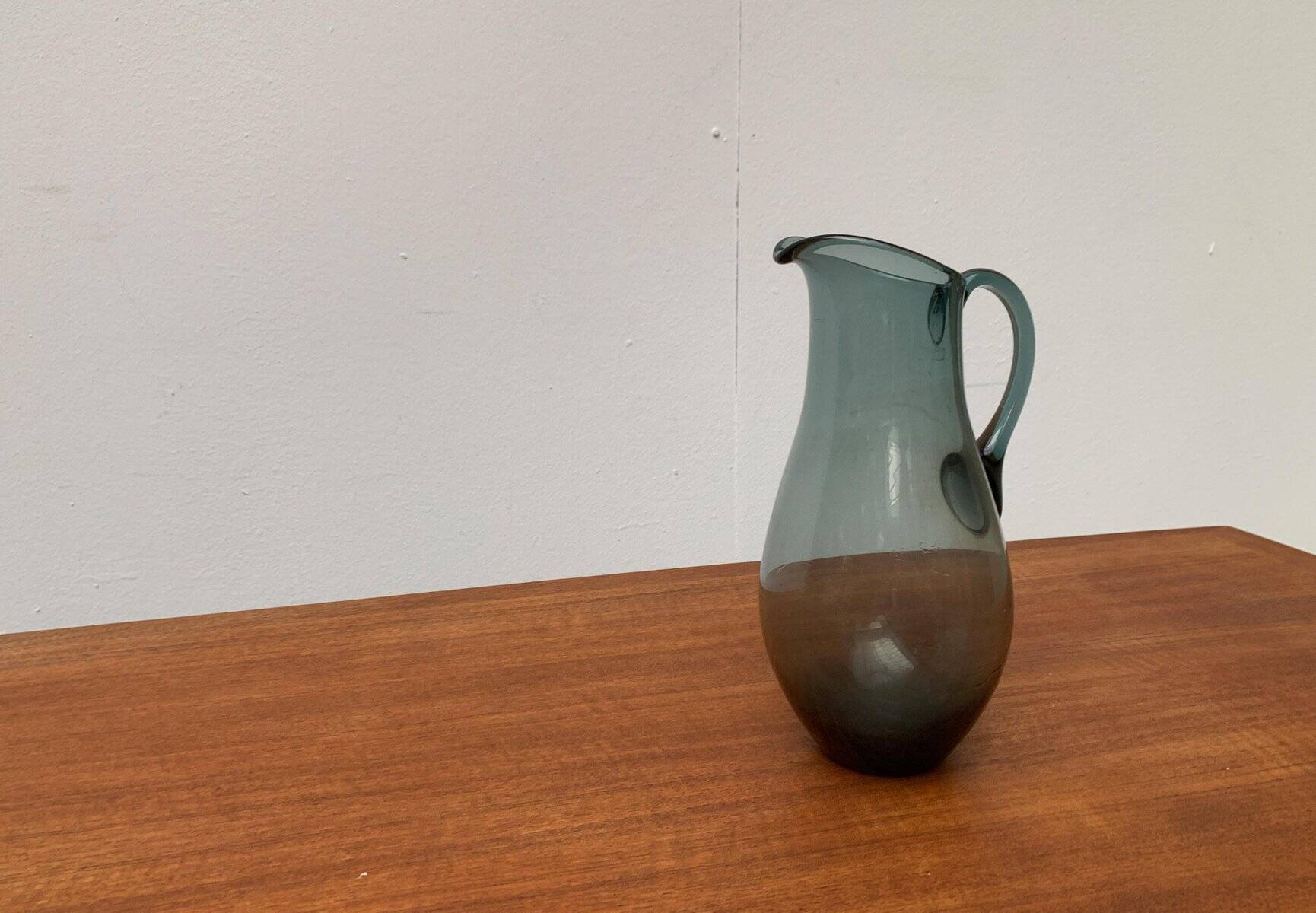 Vintage German Glass Carafe by Friedrich Glas