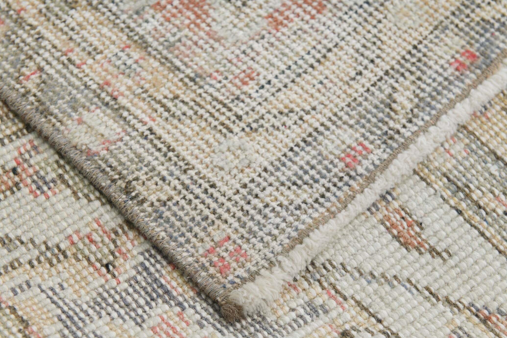 7x10 Soft Red & Beige Persian Area Rug, 207x310Cm