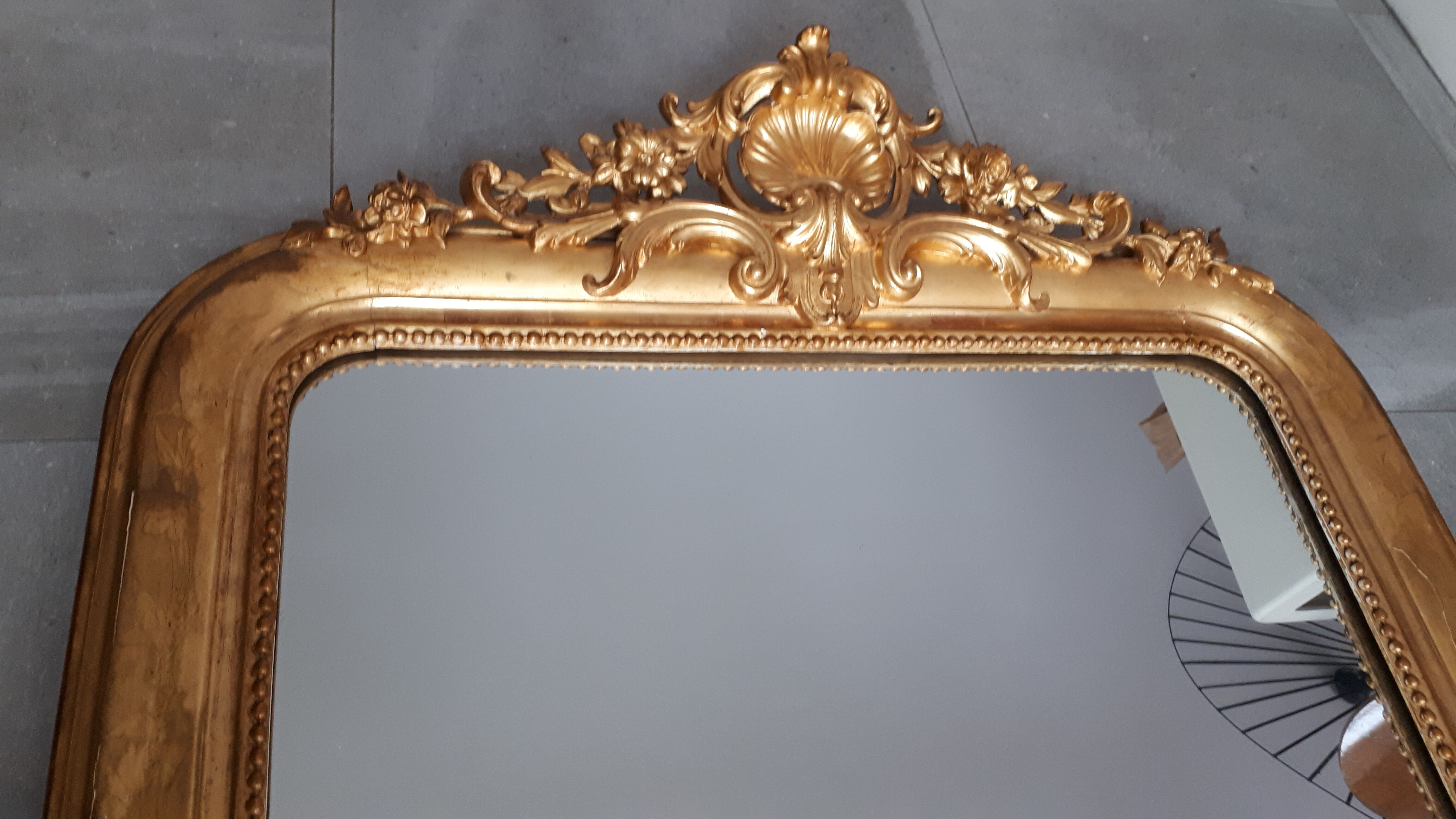 Mirror Napoleon III of the XIX 99x148cm