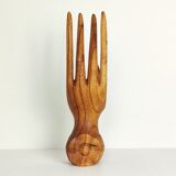 Hand wooden ring