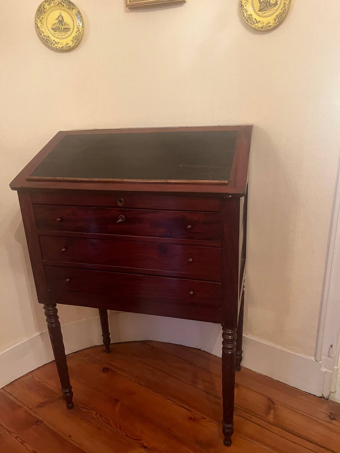 Mahogany writing desk