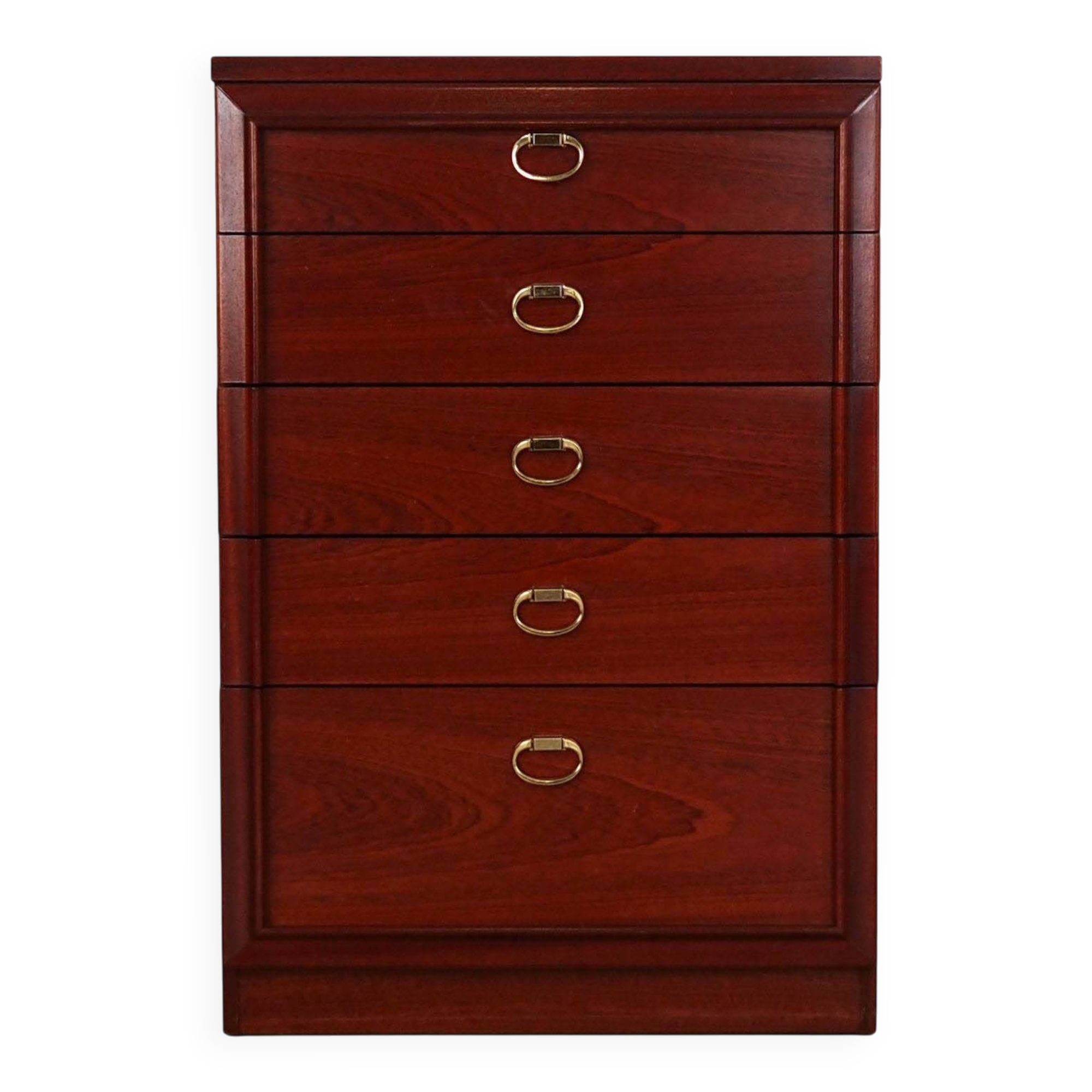 Commode en acajou, design danois, années 1980, fabrication : Danemark