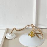 Opaline pendant light