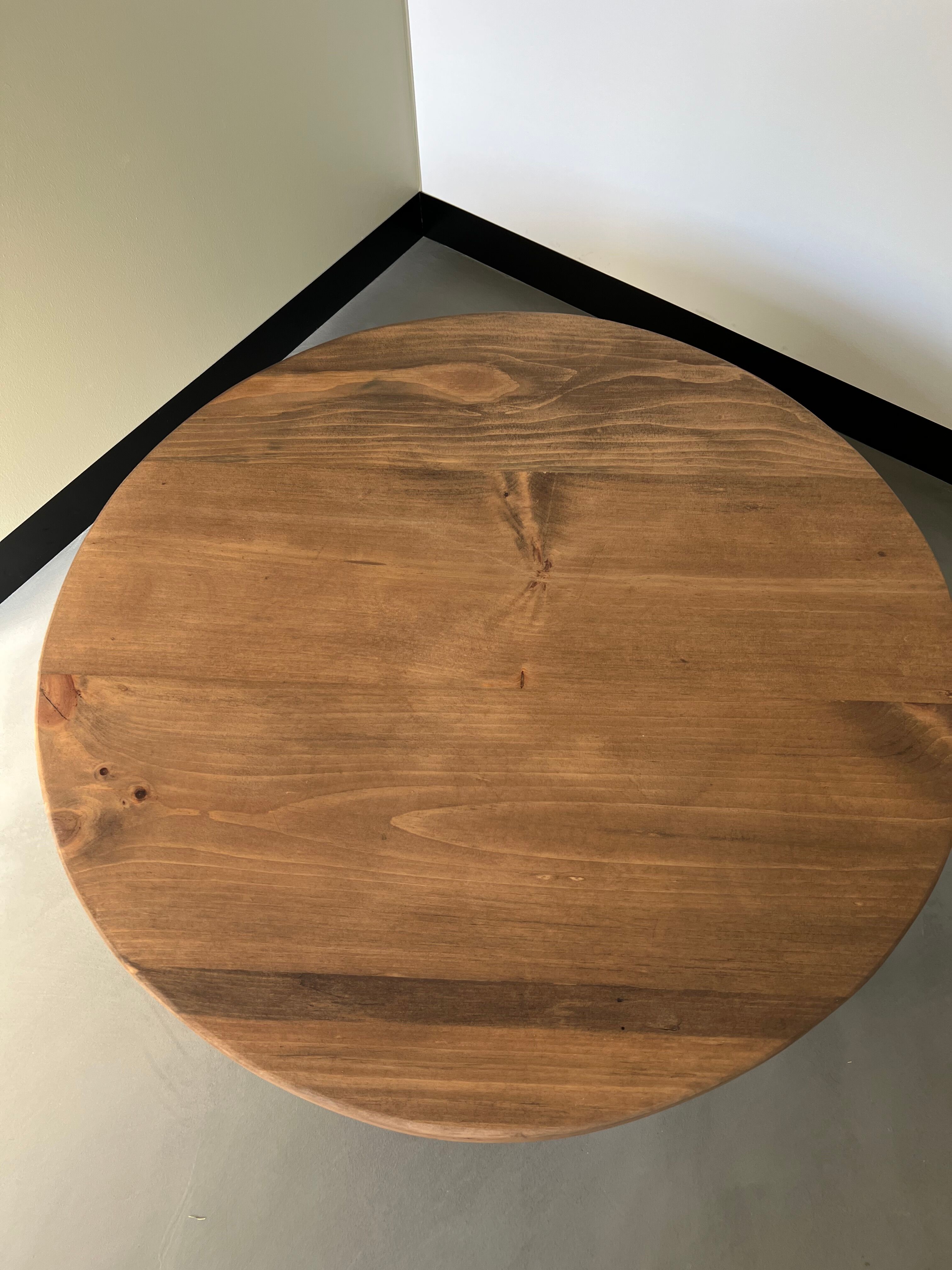 Pine coffee table, 50s