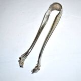 Pince à sucre en métal argenté vintage