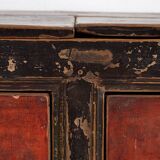 Ancien buffet rouge à deux portes (vers 1900) #50