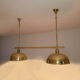 Vintage Grand Chandelier, Brass, 60s