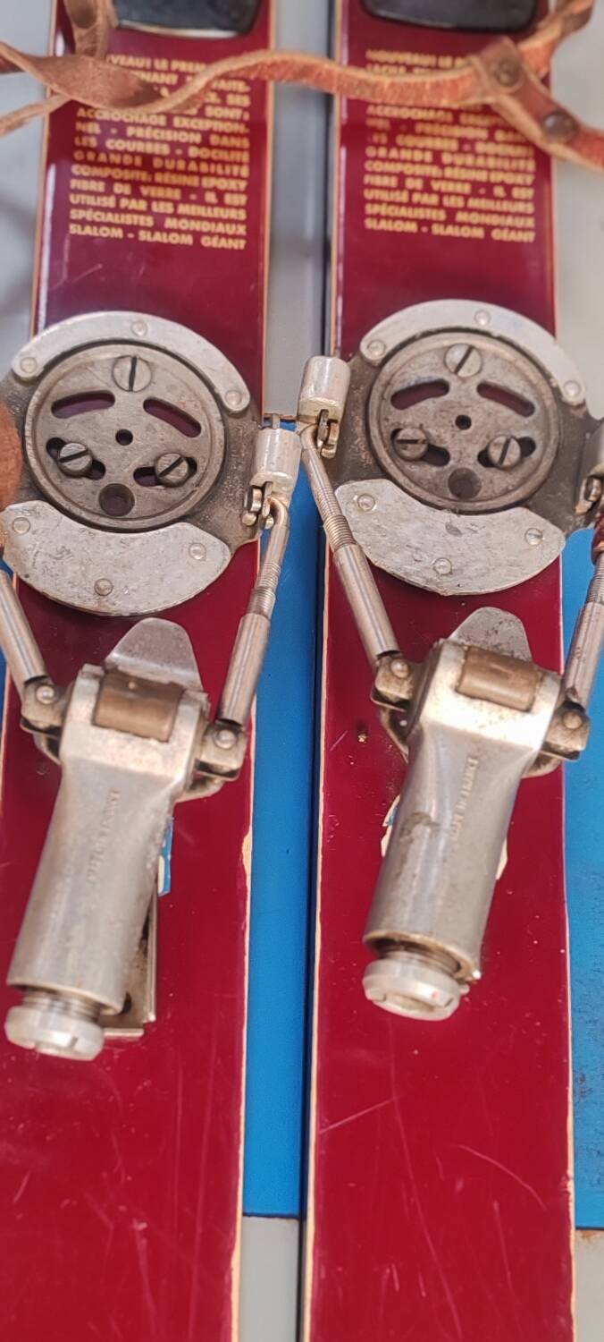 Rossignol Strato 2m10 vintage collection skis from the French team.