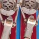 Rossignol Strato 2m10 vintage collection skis from the French team.