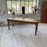 Walnut farm table 185 cm