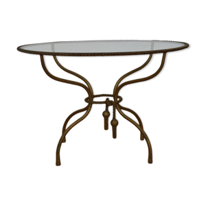 Table basse en laiton