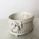 Openwork earthenware fruit cup