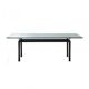 Table LC6 Le Corbusier Grained slab