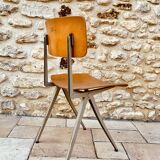 Compass chair in metal and wood 1950s/60s